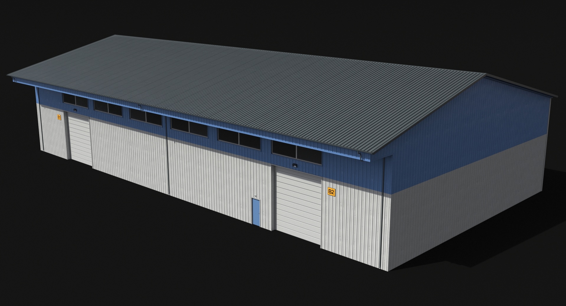 Media 1 for listing Industrial Building 72 PBR Low Poly