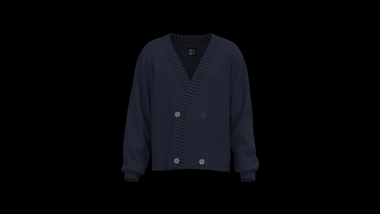 Media 1 for listing 3D Knit Cardigan