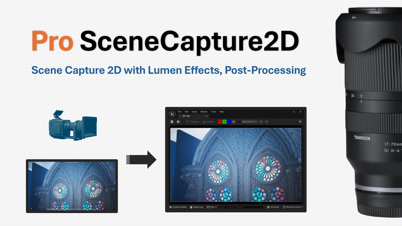 Media 1 for listing Pro SceneCapture2D