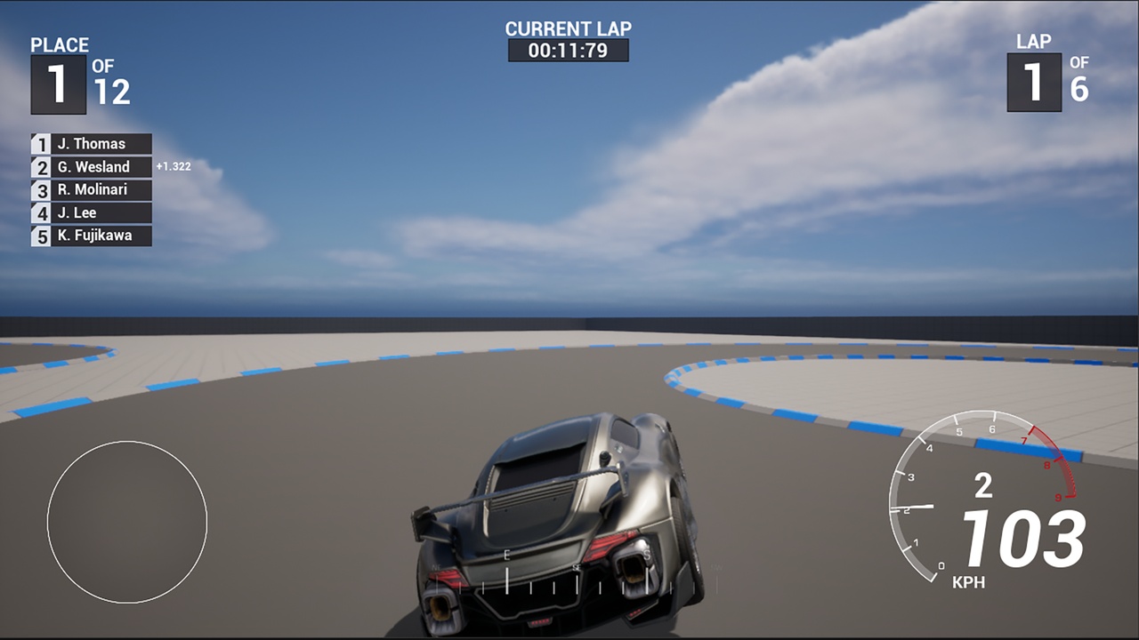 Media 1 for listing Racing UI - PRO