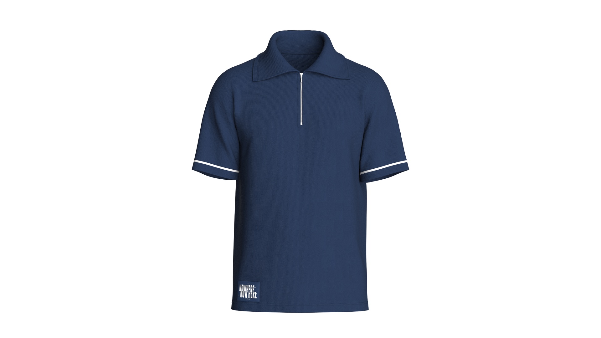 Media 1 for listing Men Classic Quarter - Zip Polo Shirt | High Poly