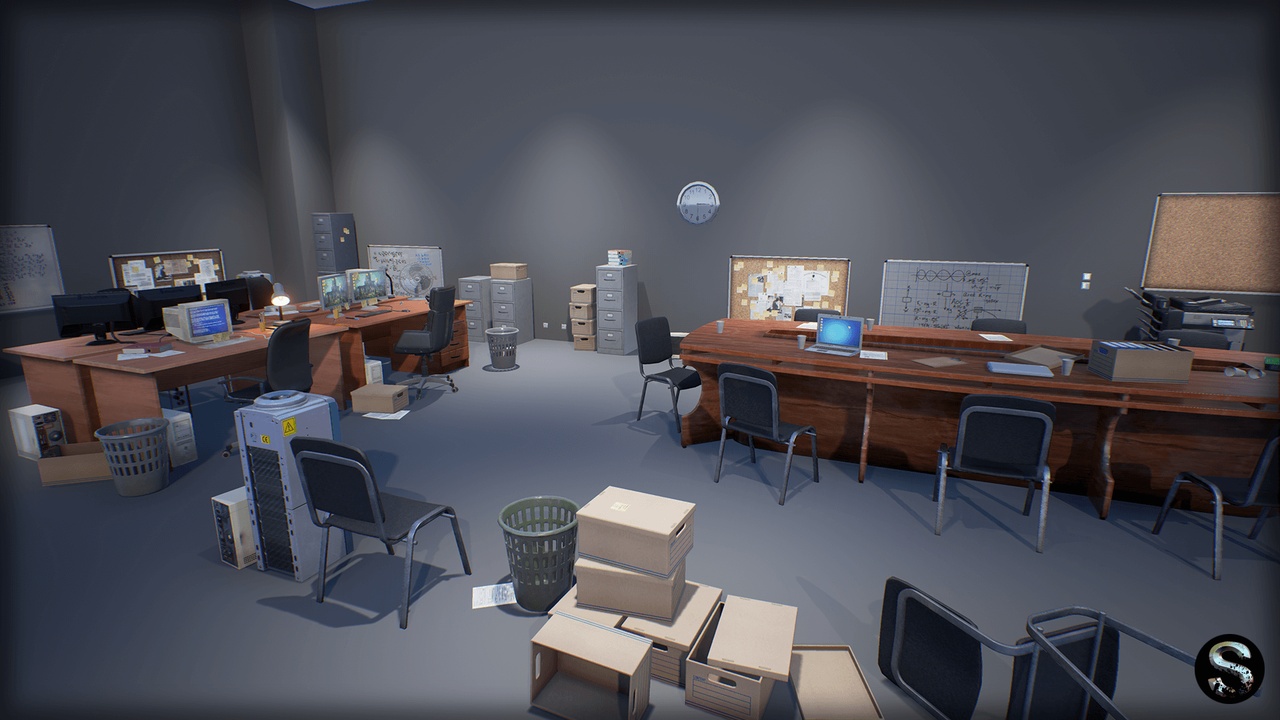 Media 1 for listing Industry Props Pack 3 Office