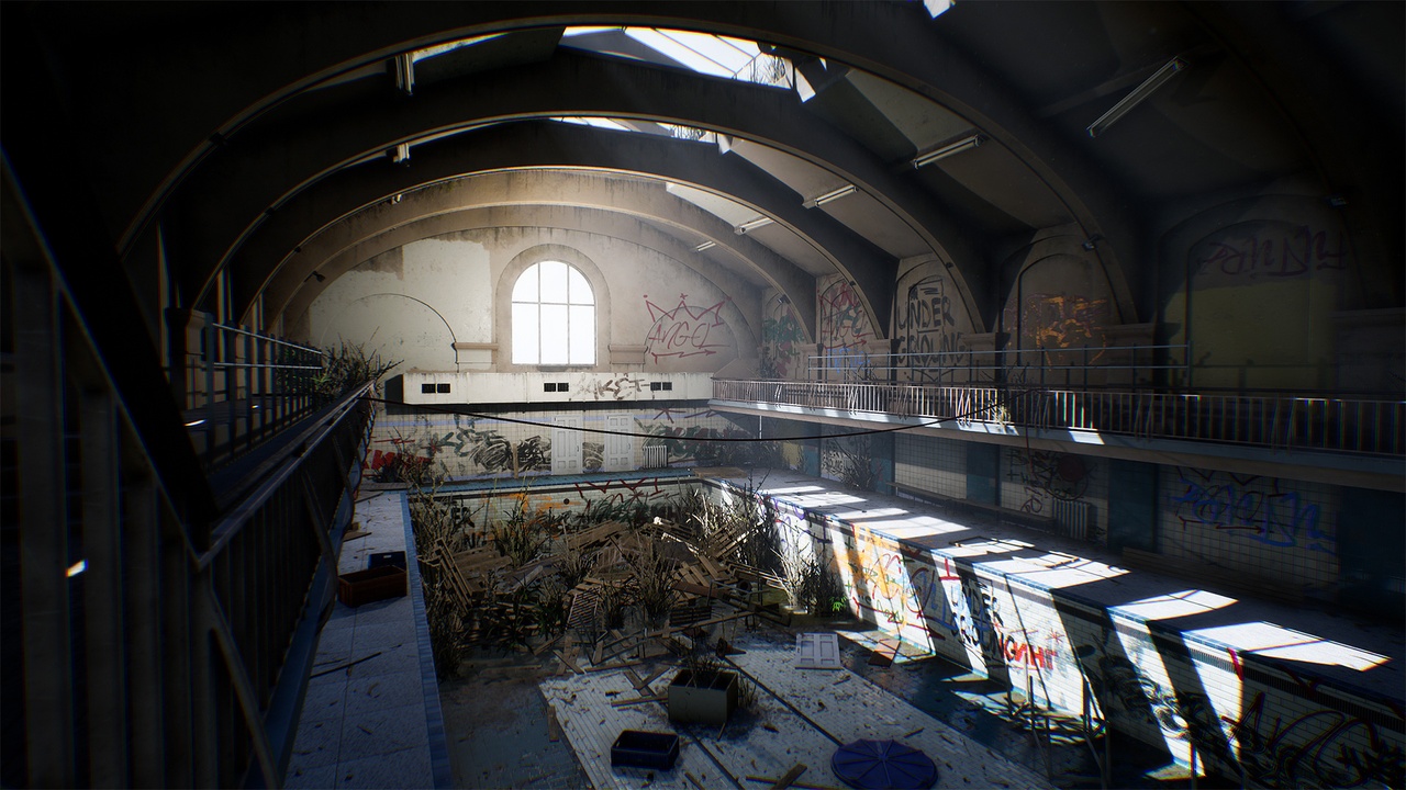 City abandoned pool 제품 등록을 위한 미디어 1개