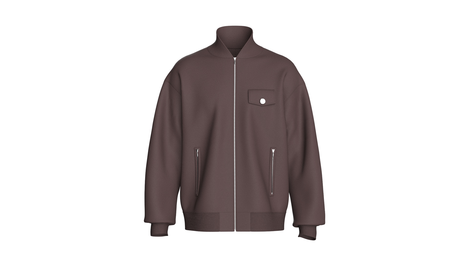 Media 1 for listing Men Drop Shoulder Jacket With Flap Pocket | High Poly