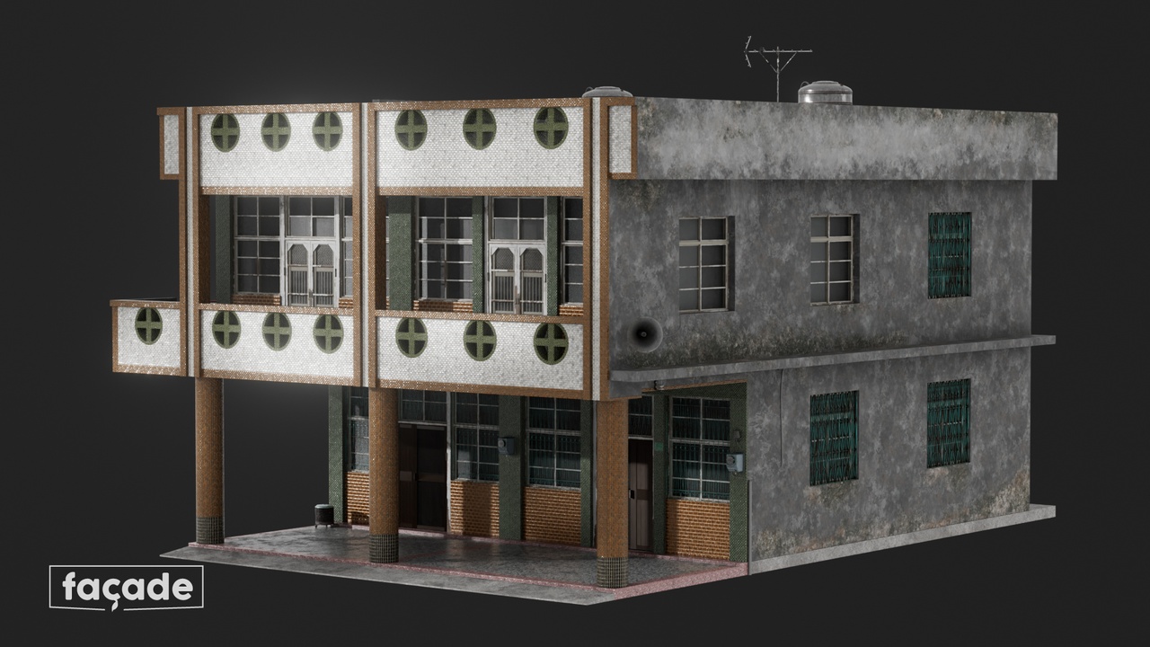 Media 1 for listing Authentic Taiwan - A 1950s Ceramic Tile Facade - Q260226U