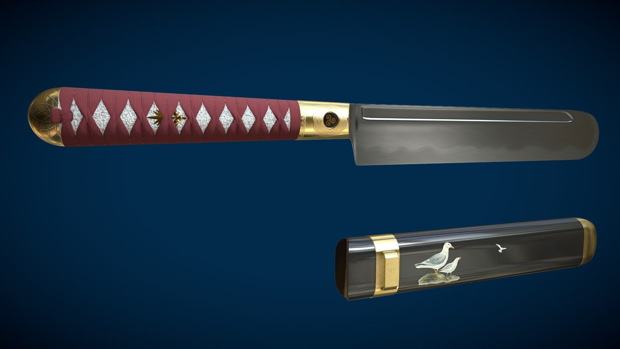 Media 1 for listing Breton Wakizashi