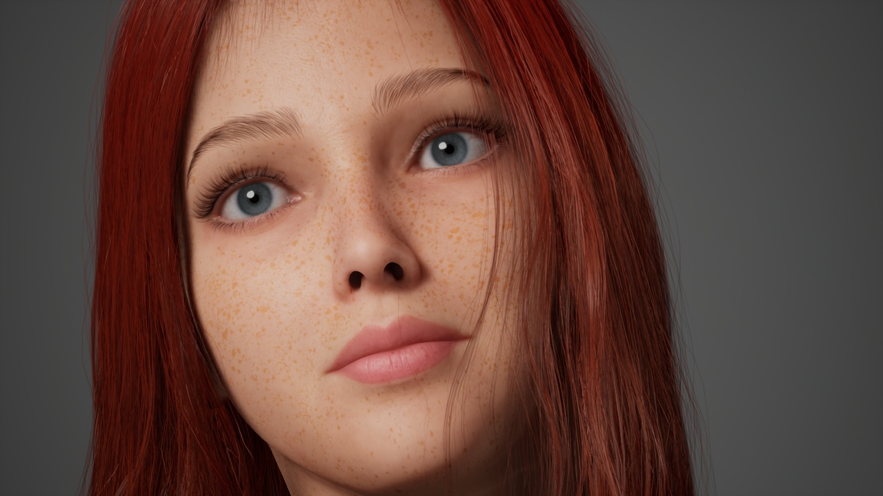 Media 1 for listing Aisling — Fiery Realistic Metahuman