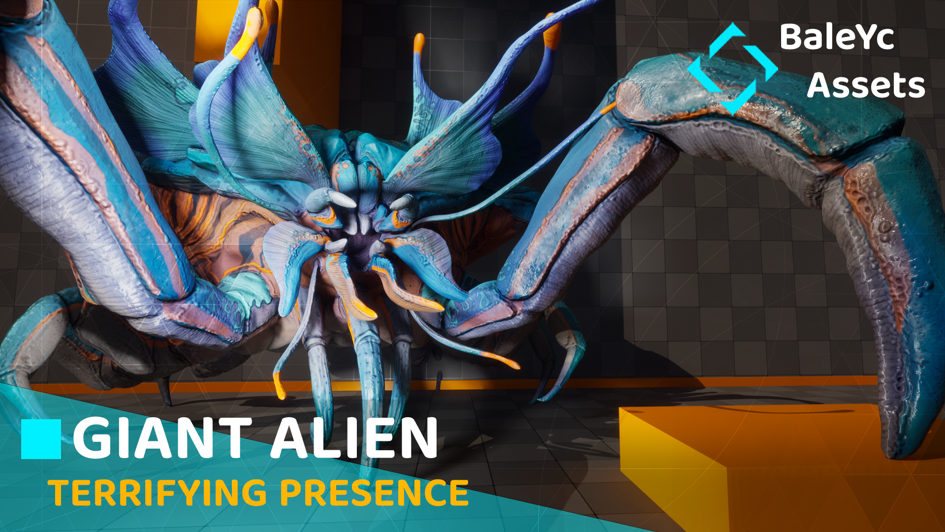 Giant Alien Creature | Fab
