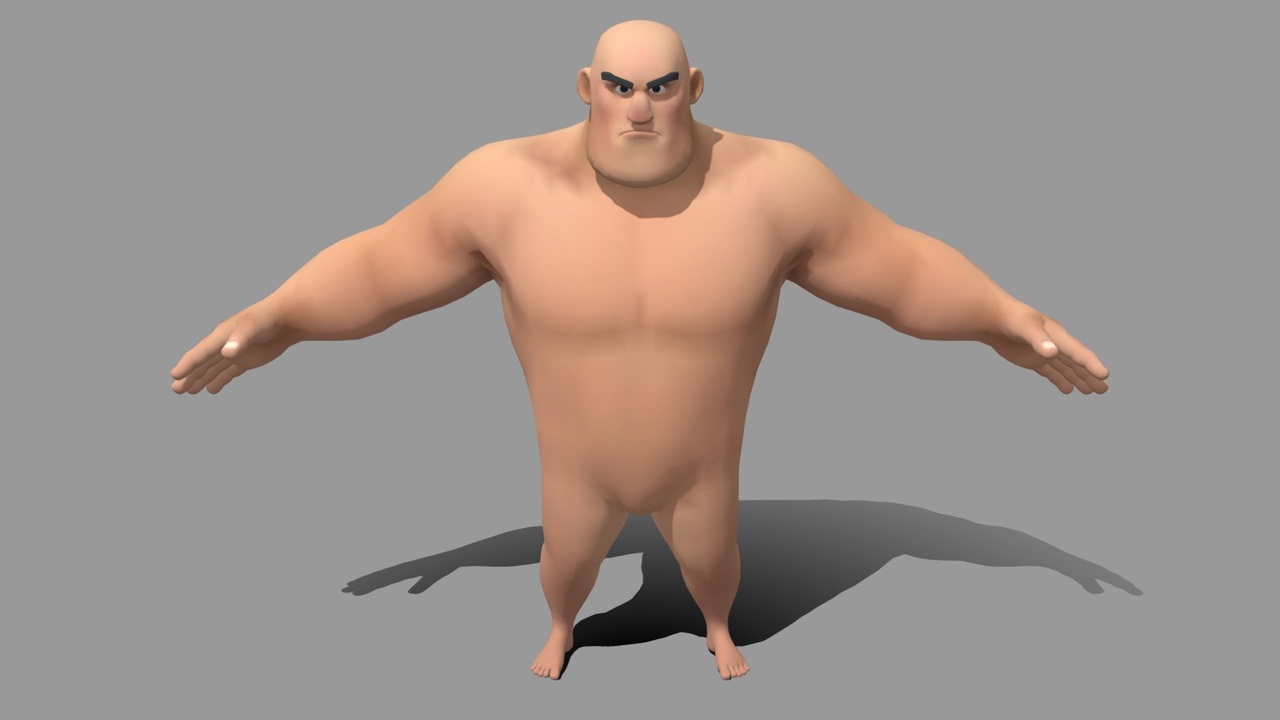 Media 1 for listing Free Pack - Cartoon Base Mesh