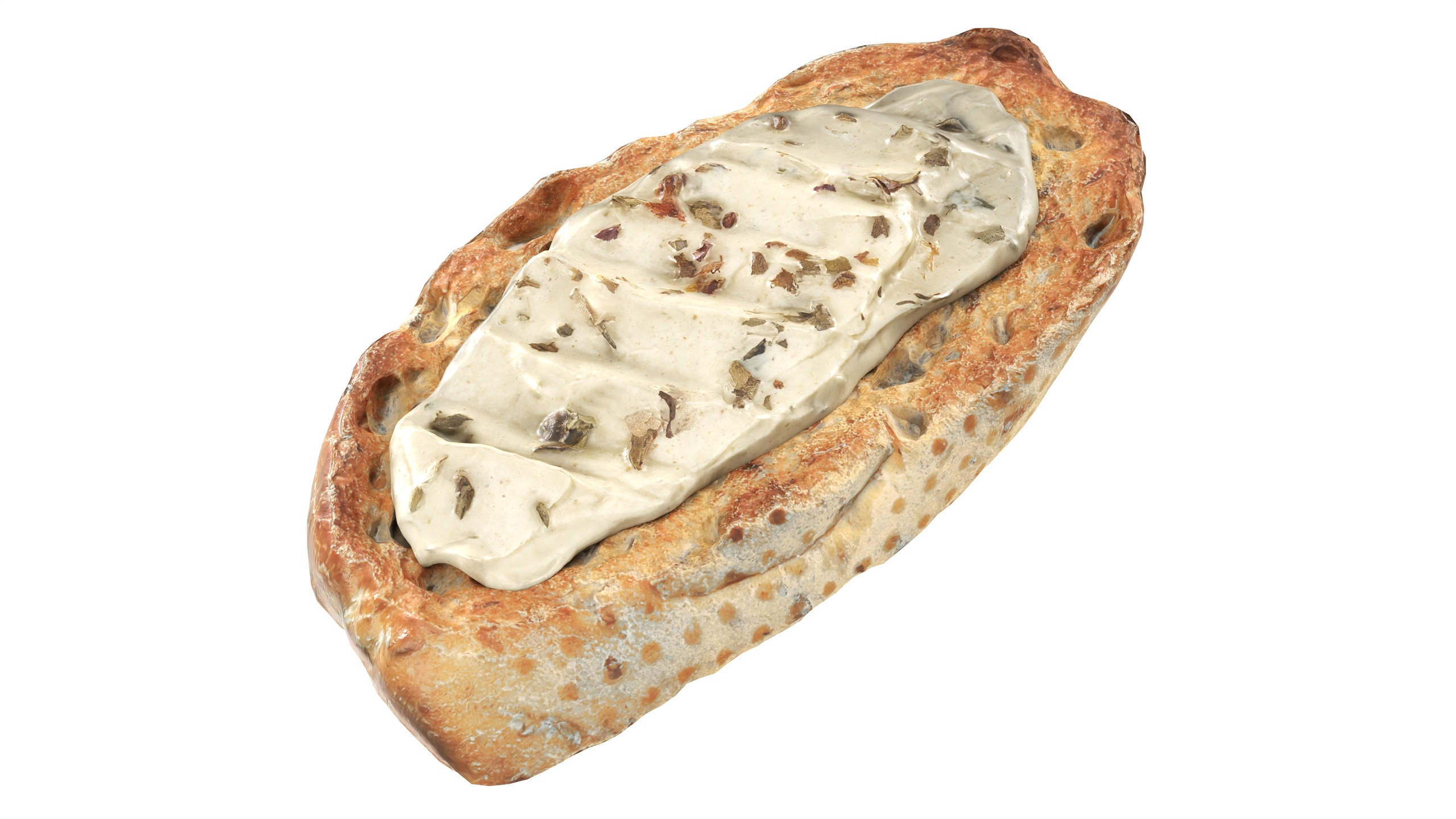 Media 1 for listing Bruschetta stuffed with cream cheese and herbs