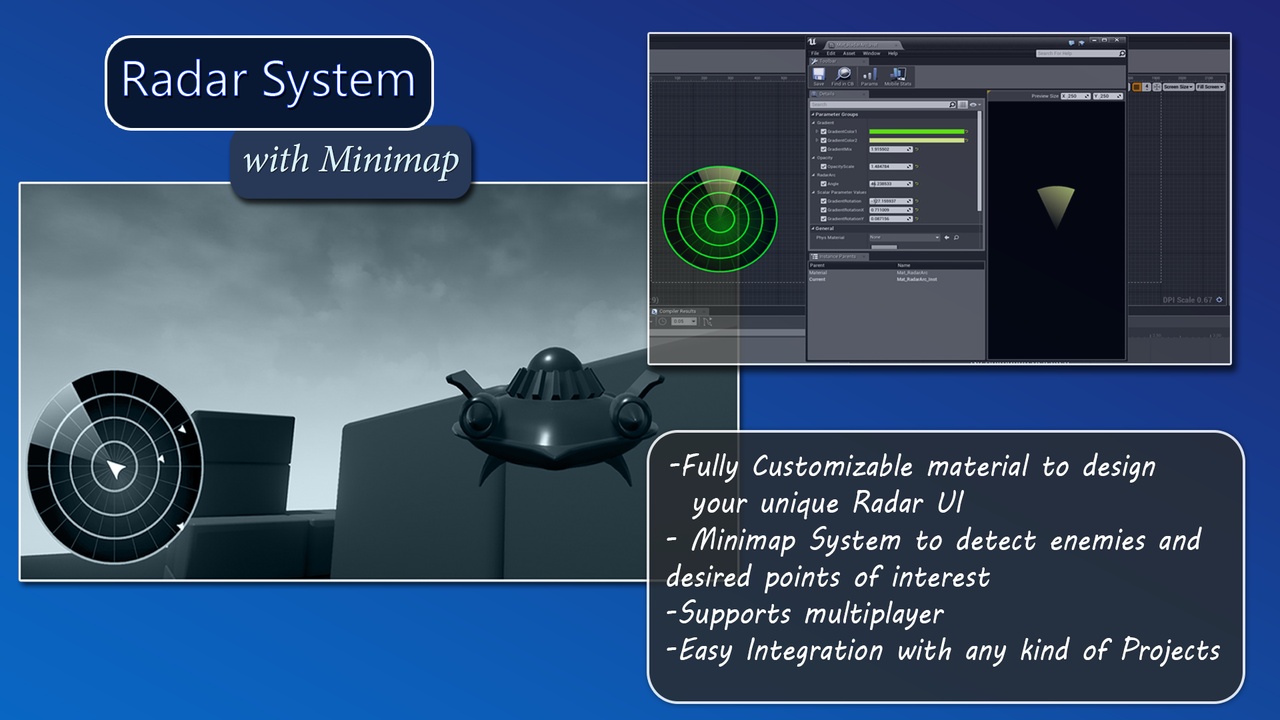 Media 1 for listing Radar System with Minimap