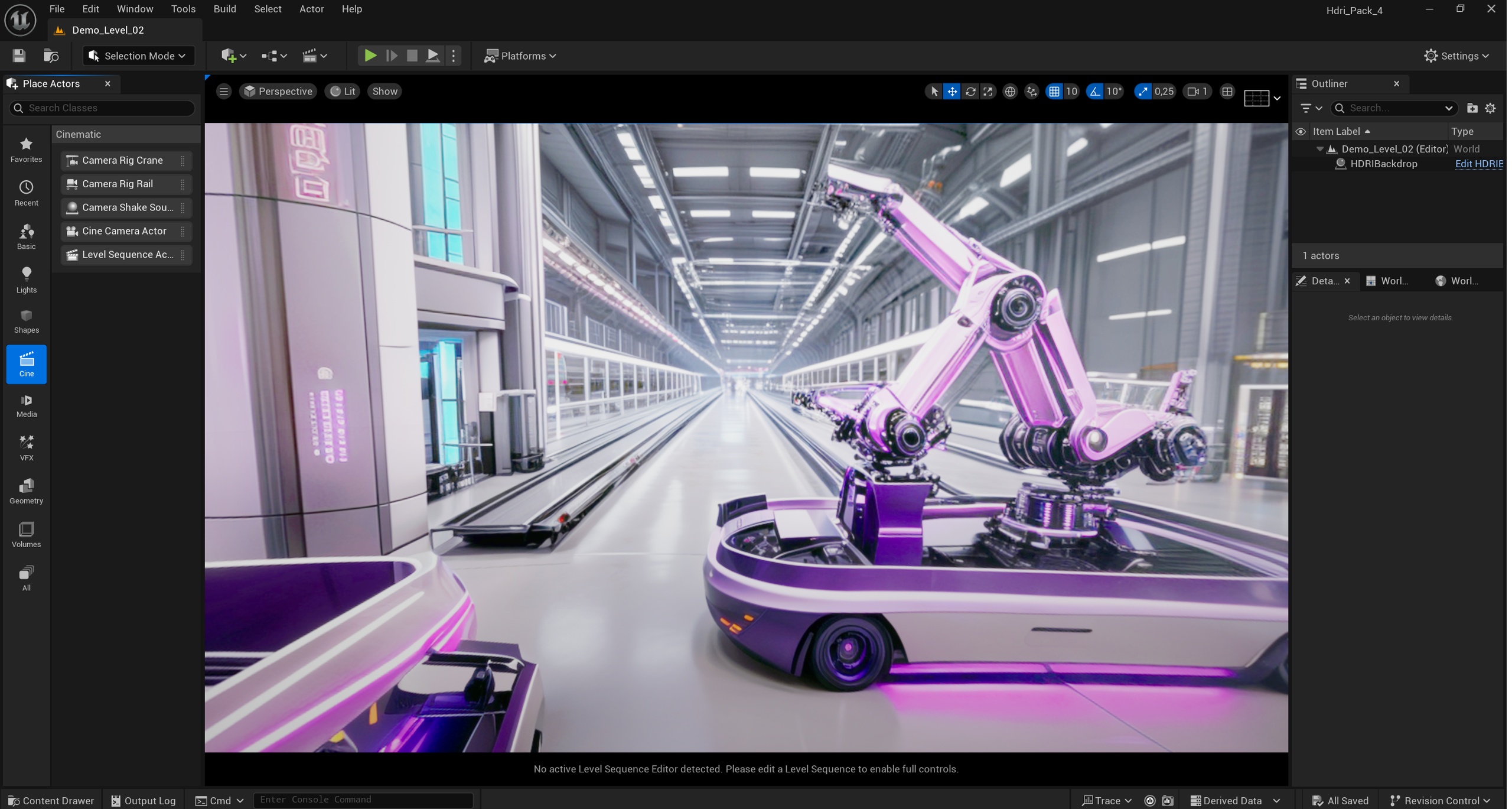 Media 1 for listing Futuristic HDRI Collection – Sci-Fi & Advanced Environments