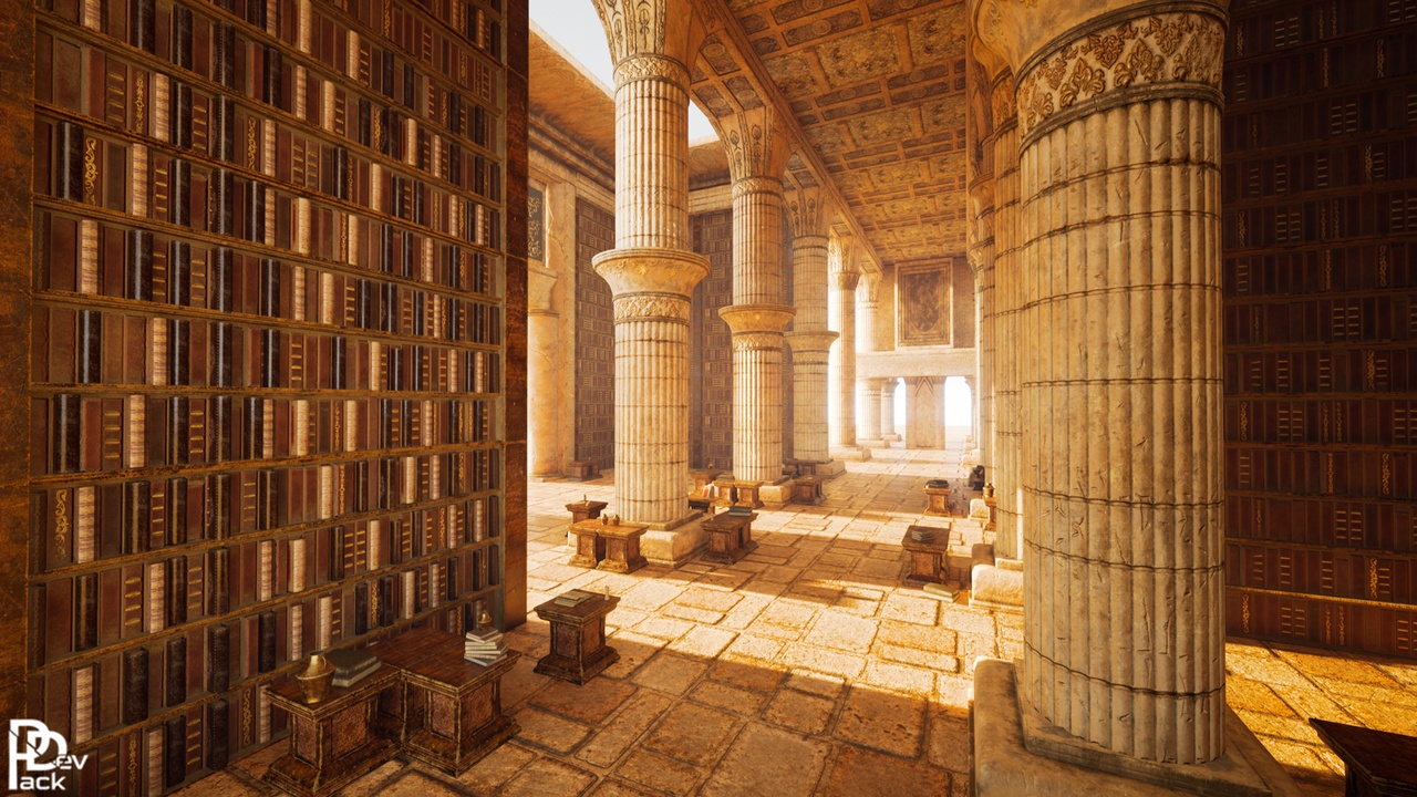 Media 1 for listing Ancient Library / 43 Assets