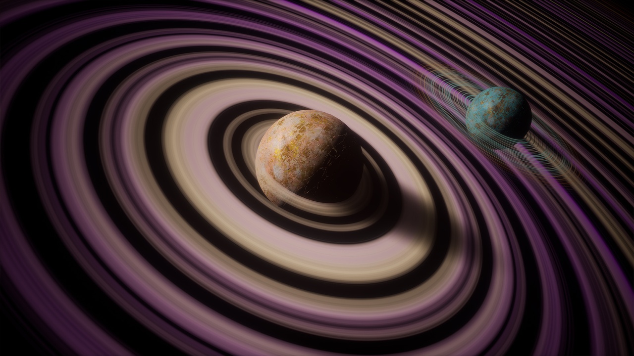 Media 1 for listing Cosmic Forge - Procedural Planet Space Scene