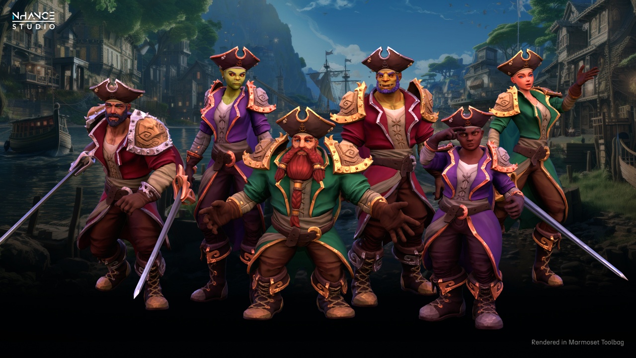 Media 1 for listing Stylized Captain Outfit