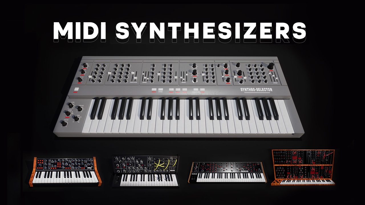 Media 1 for listing MIDI SYNTHESIZERS