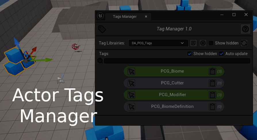 Actor Tags Manager | Fab