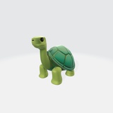 Cartoon Turtle 3D Model – Stylized Animal Character | Fab