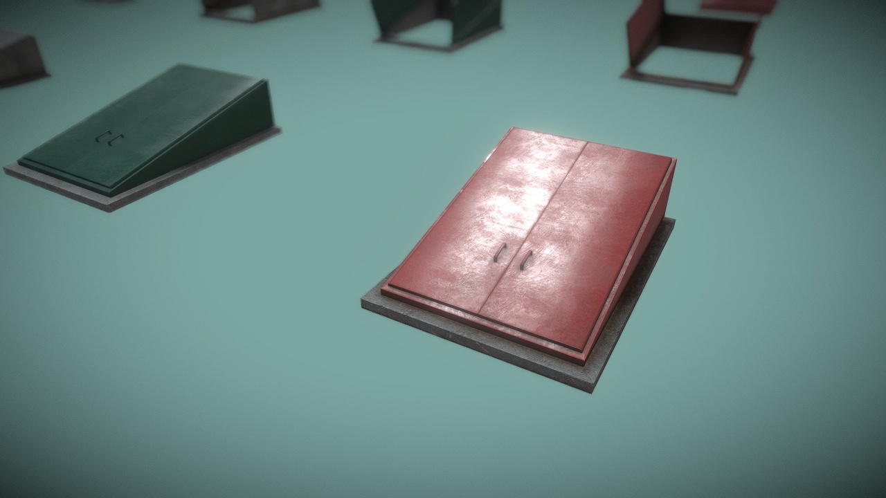 Media 1 for listing Basement Entrance Pack Low-poly