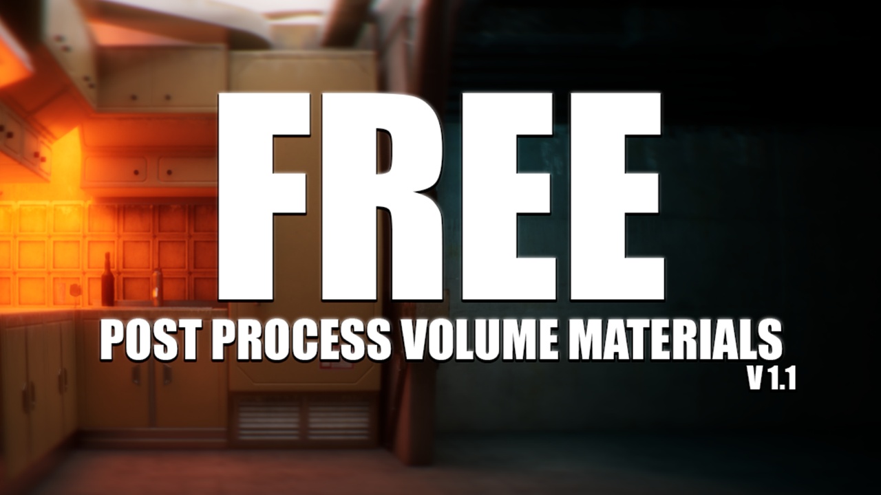 Media 1 for listing Free Post Process Volume Materials Bundle