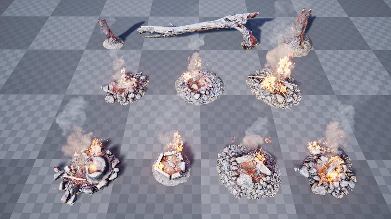 Media 1 for listing SCANNED BONFIRES AND STUMPS