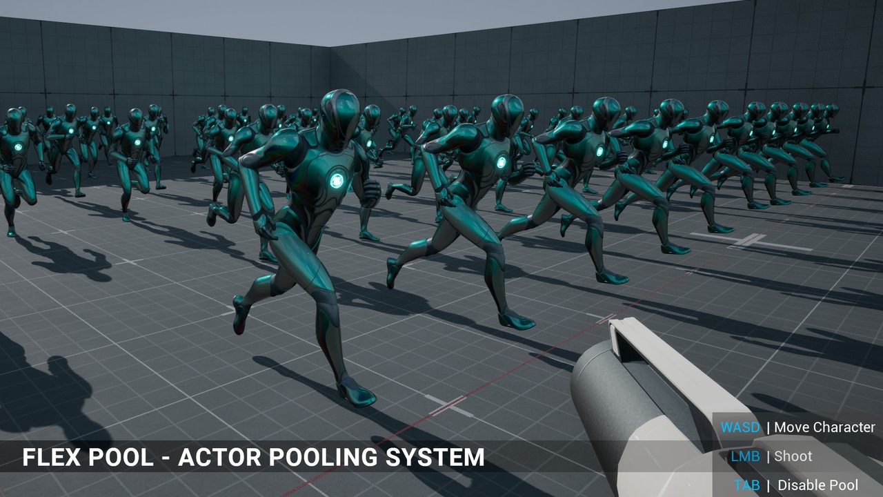 Media 1 for listing Flex Pool - Actor Pooling System
