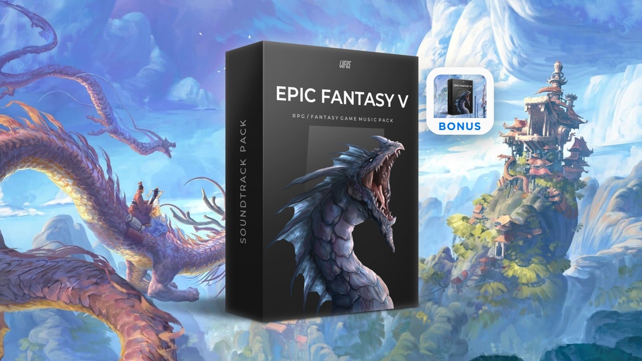 Fantasy V & VI - Game Music Pack - Orchestral, RPG, Cinematic, VGM 제품 등록을 위한 미디어 1개