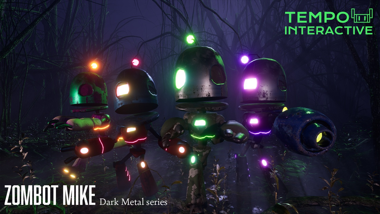 Media 1 for listing Zombie Robot Mike - Dark Metal Mecha Series