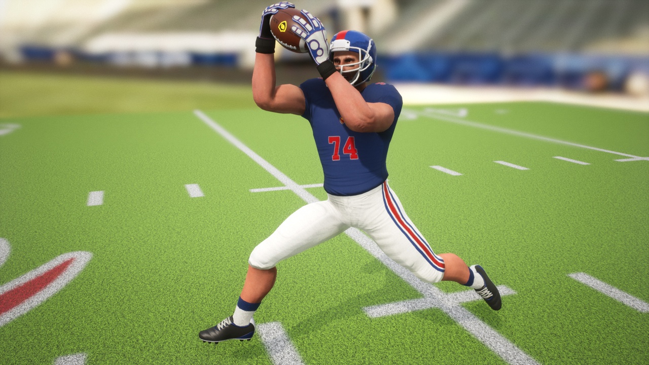 Media 1 for listing White American Football Player Animated