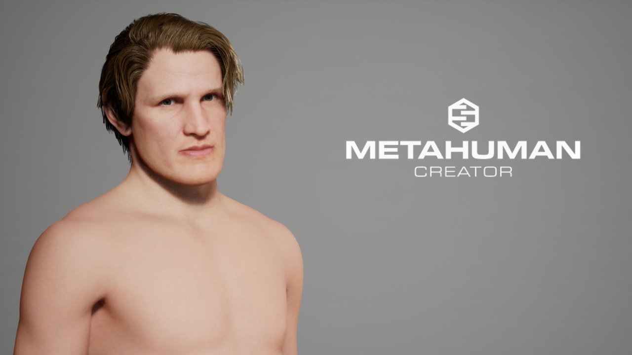 Media 1 for listing Matt Smith Inspired MetaHuman | Custom Sculpt & Groom