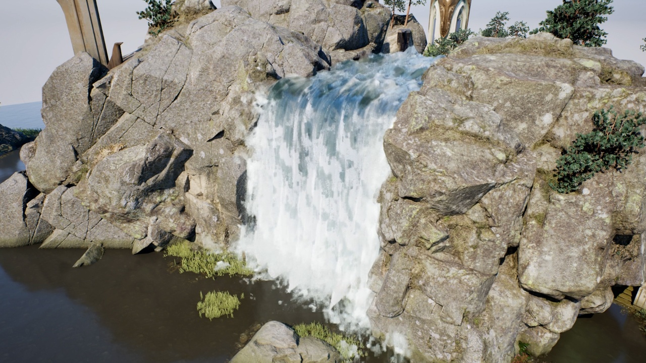 Media 1 for listing Realistic Waterfall VFX