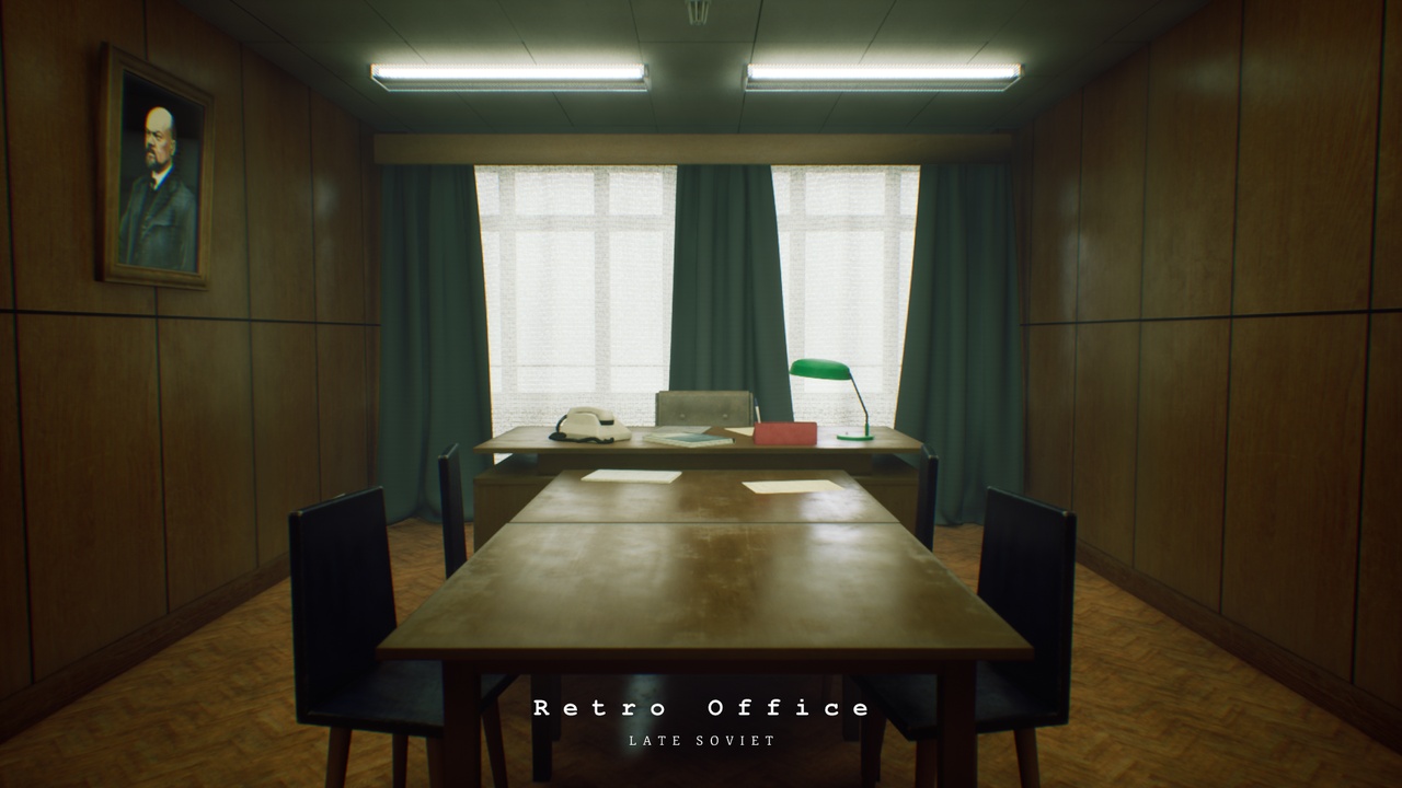 Media 1 for listing Retro Office Interior