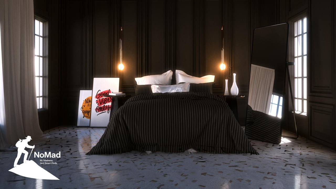 Media 1 for listing Modern Luxury Home – Elegant Bedroom & Kitchen Interior Pack