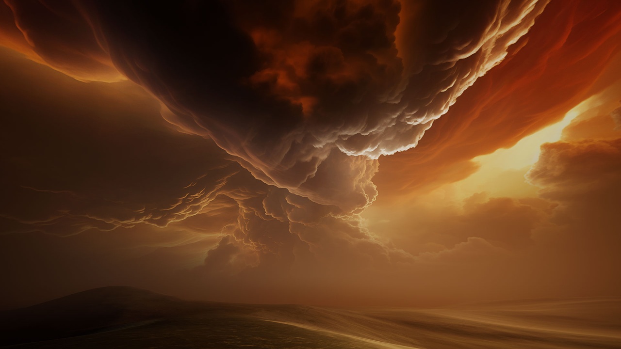 Matte Painting Skybox Pack: Chaotic Skies III 제품 등록을 위한 미디어 1개