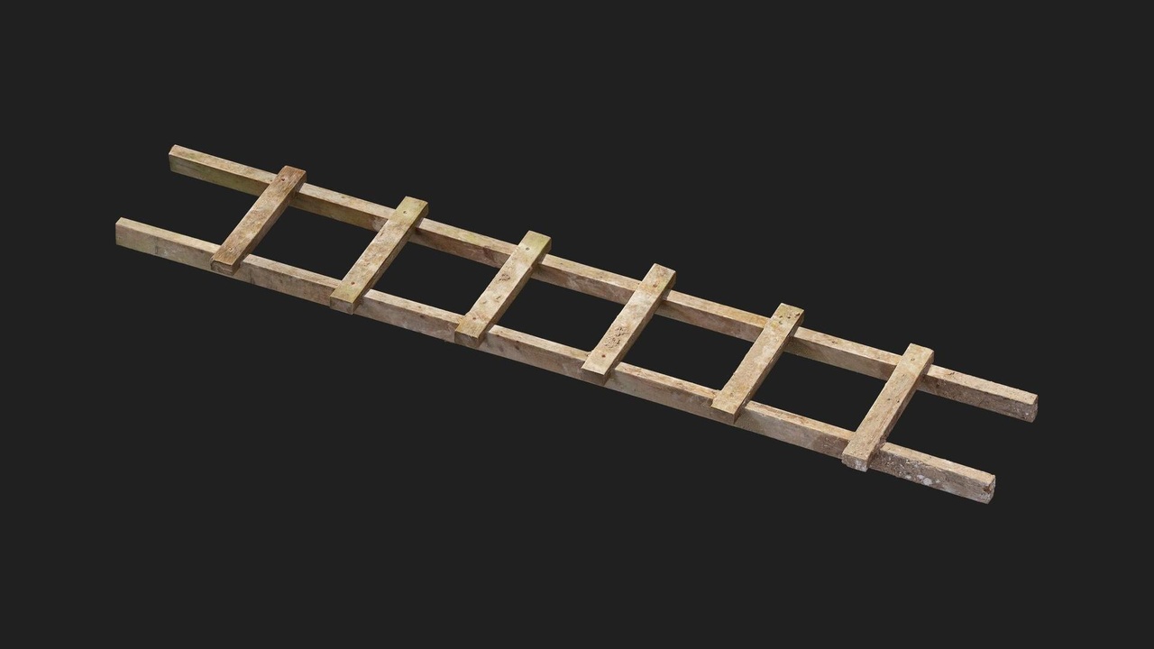 Media 1 for listing Military Trenches Equipment Ladder Wood S