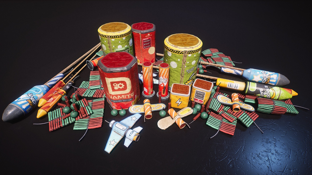 Media 1 for listing Fireworks Prop Pack