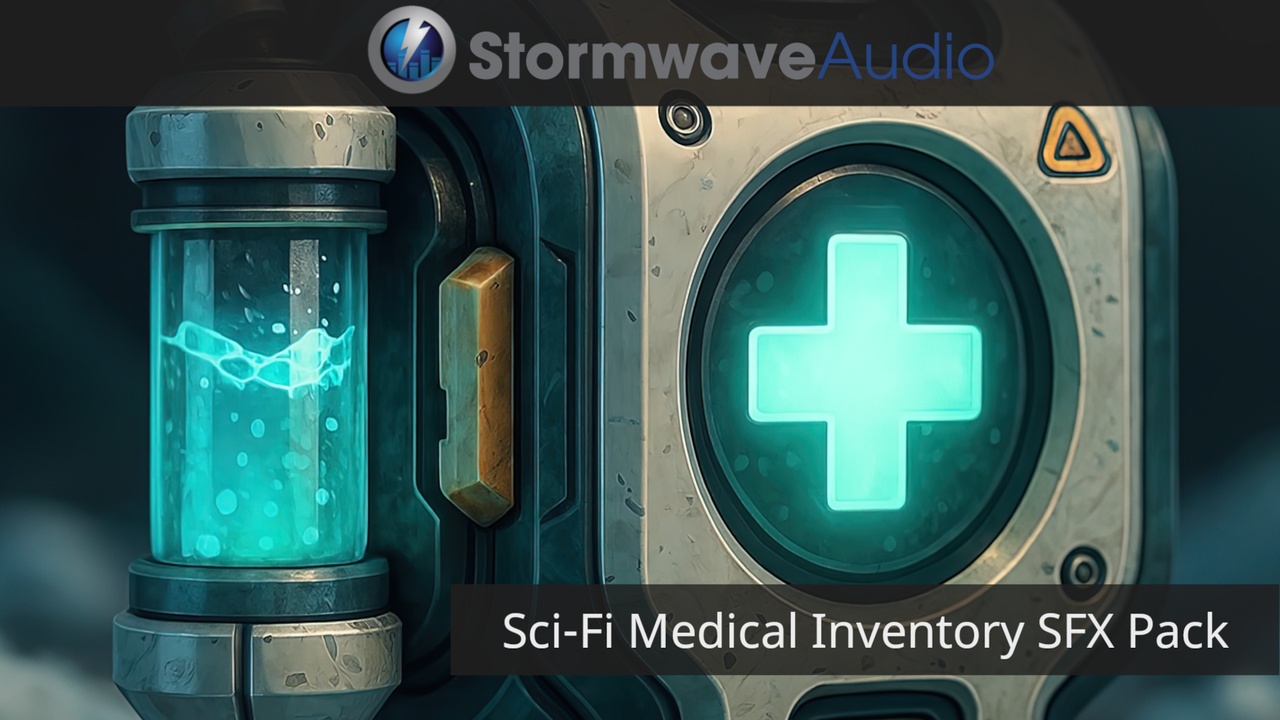 Media 1 for listing Sci-Fi Medical Inventory Interface Sound Effects Pack