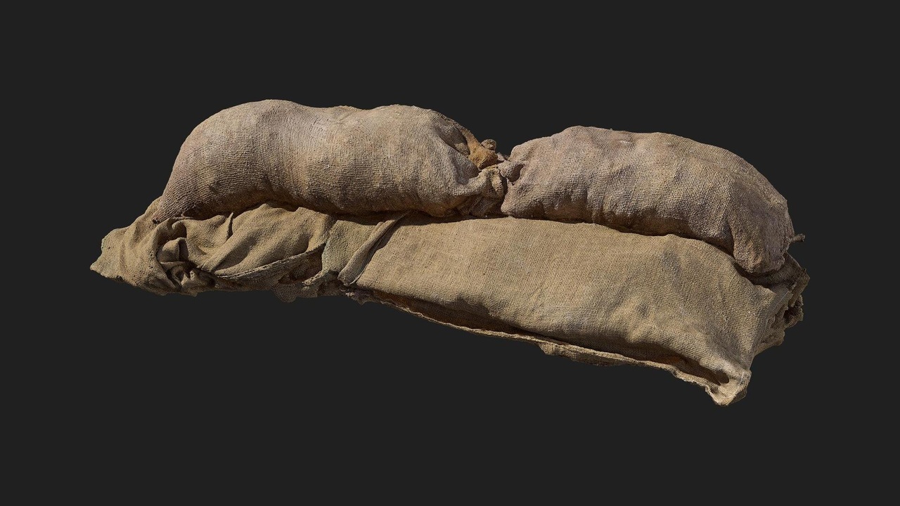 Media 1 for listing Military Trenches Barrier Sandbag Canvas S