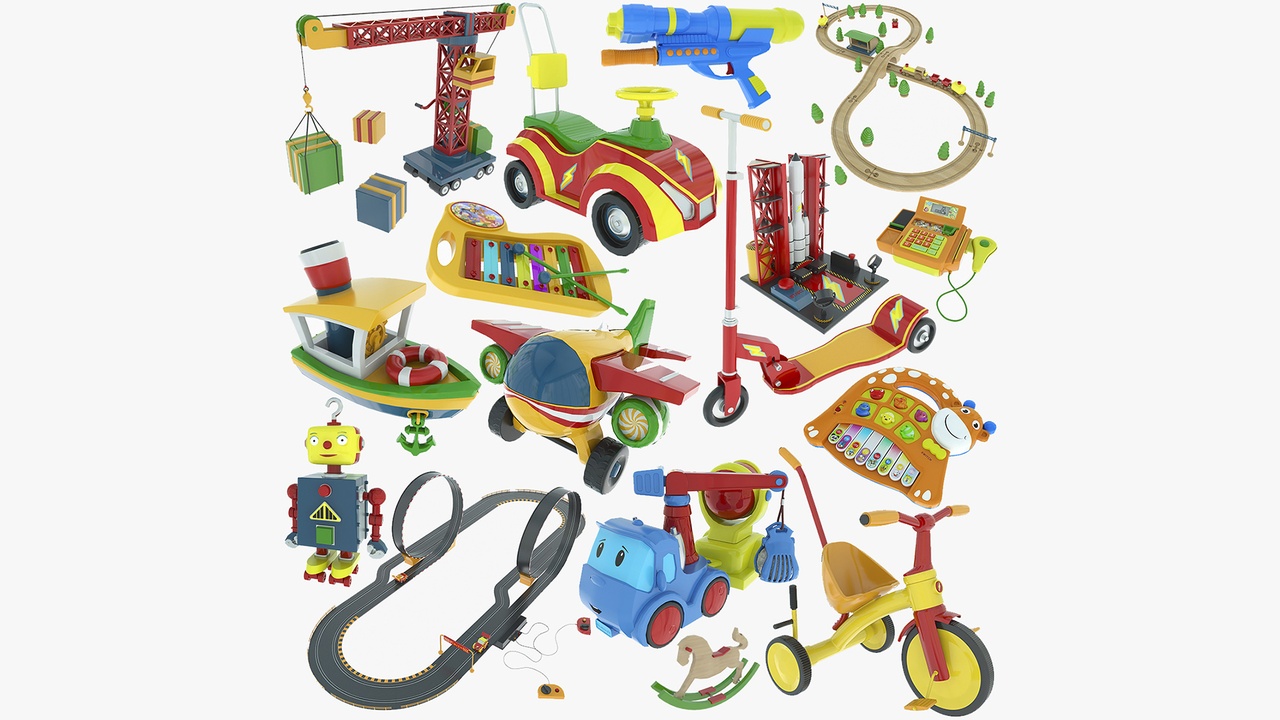 Media 1 for listing Toy Collection 16 in 1 Asset
