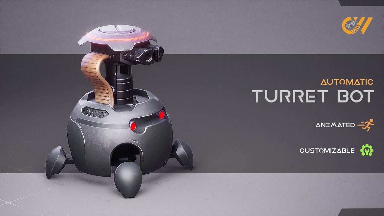 Media 1 for listing Auto Turret Bot