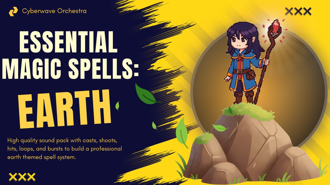 Media 1 for listing Magic Spells Essentials: Earth Sound Effects