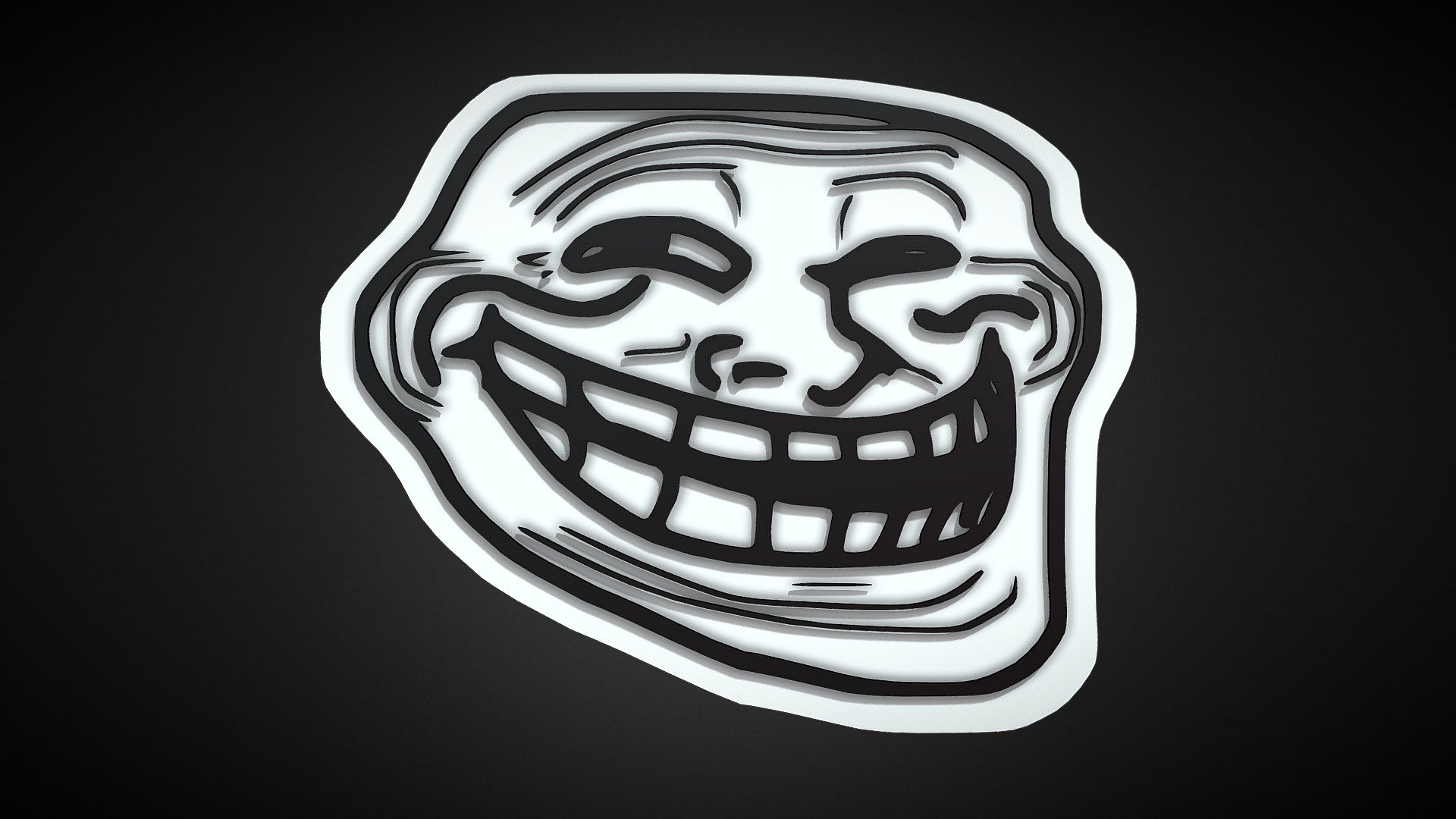 Troll Face 3D | Fab