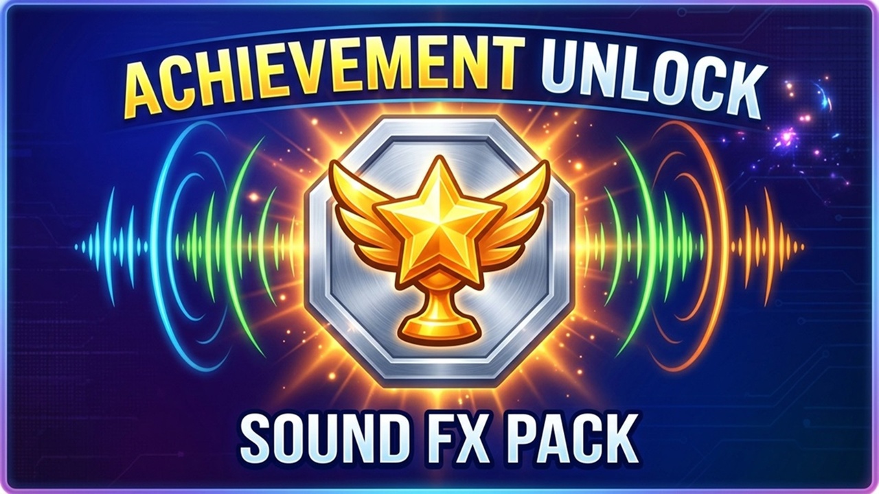 Media 1 for listing Achievement Unlock Sound FX