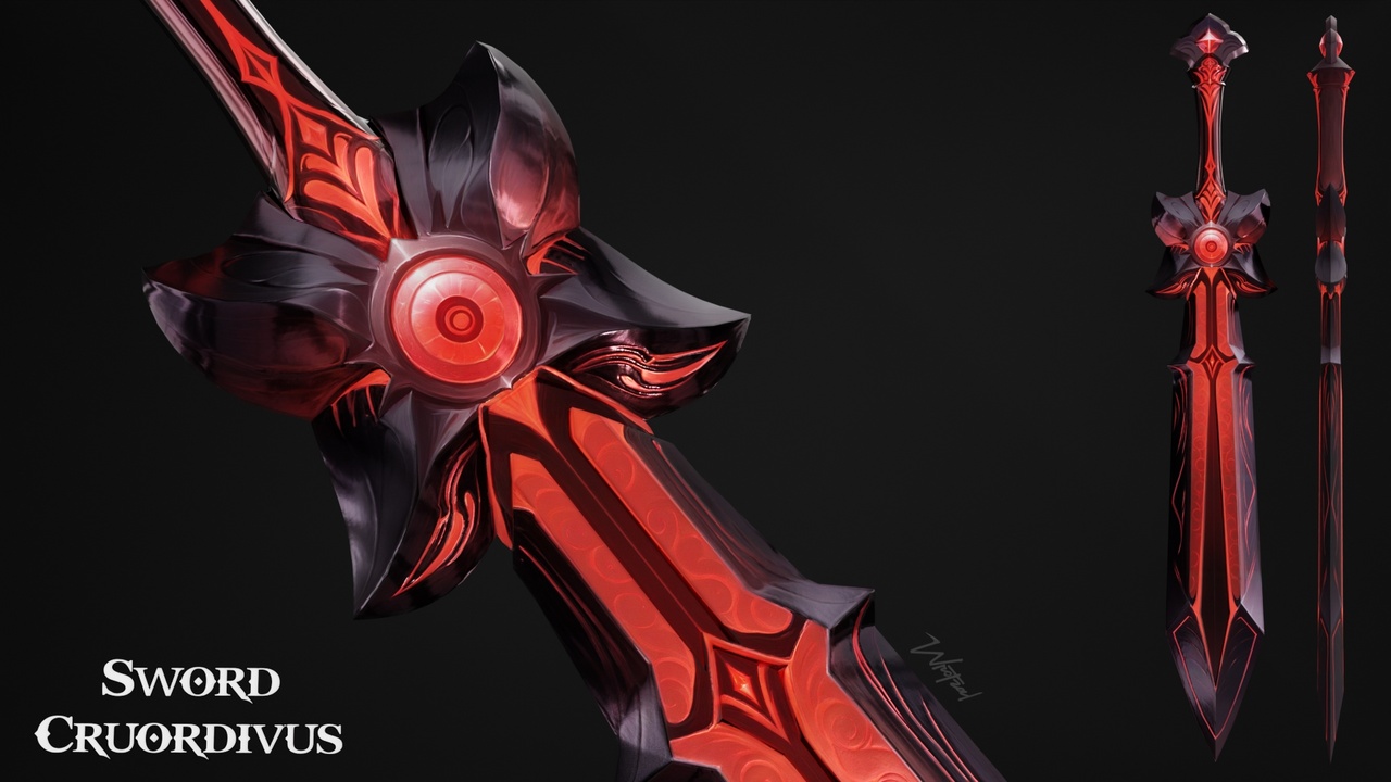 Media 1 for listing Sword Cruordivus [Stylized Fantasy]