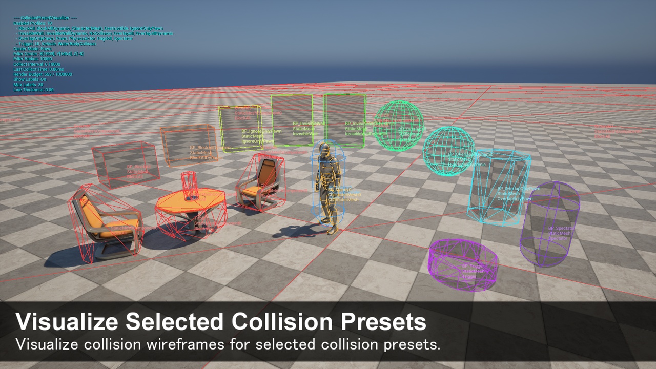 Collision Preset Visualizer | Fab