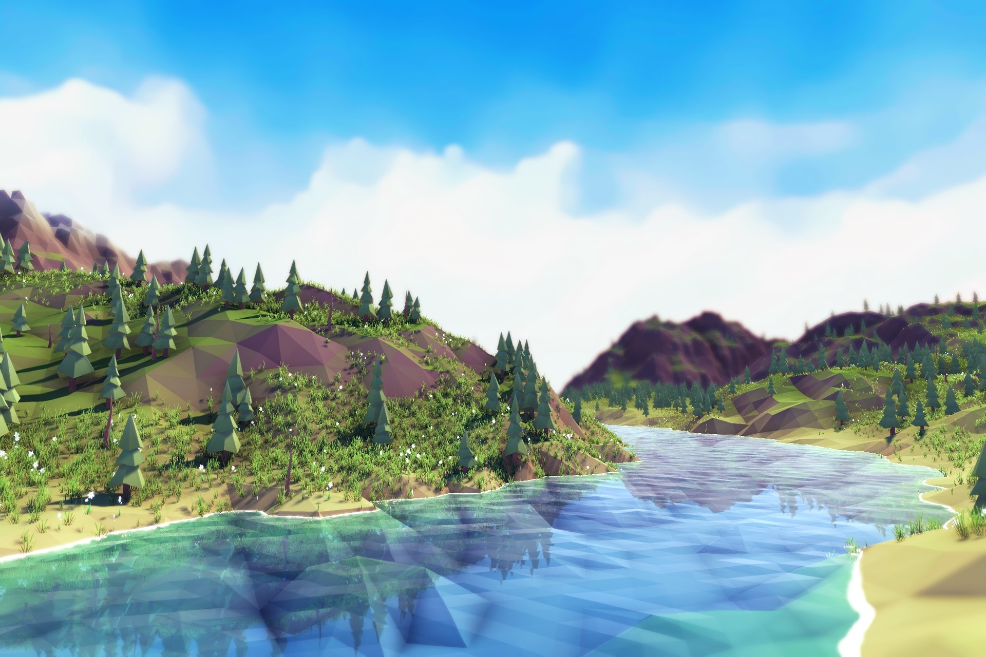 Media 1 for listing Polaris 3 - Low Poly Terrain Tool