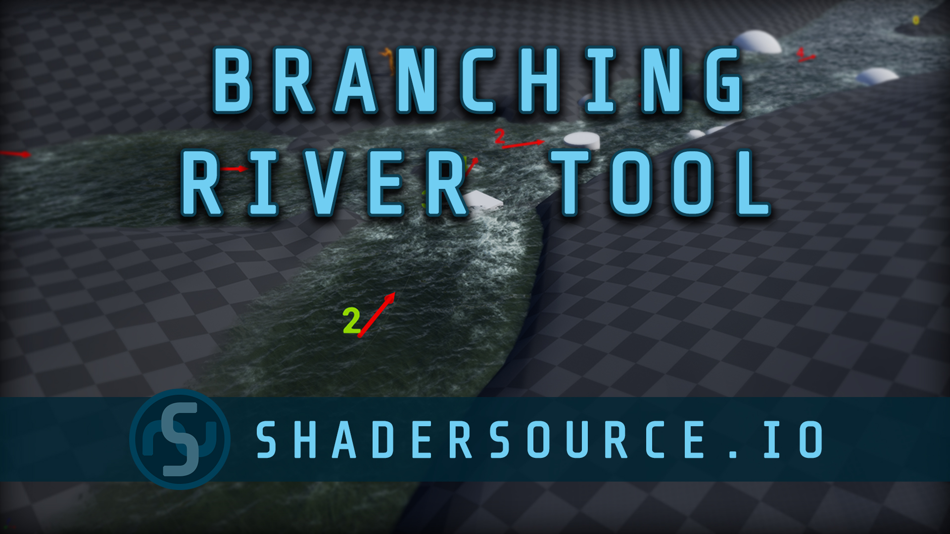 SHADERSOURCE - Branching River Tool | Fab