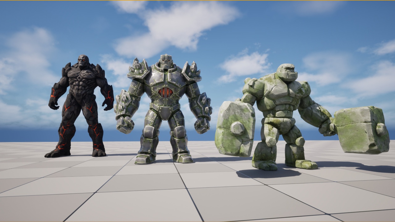 Media 1 for listing Golems Bundle