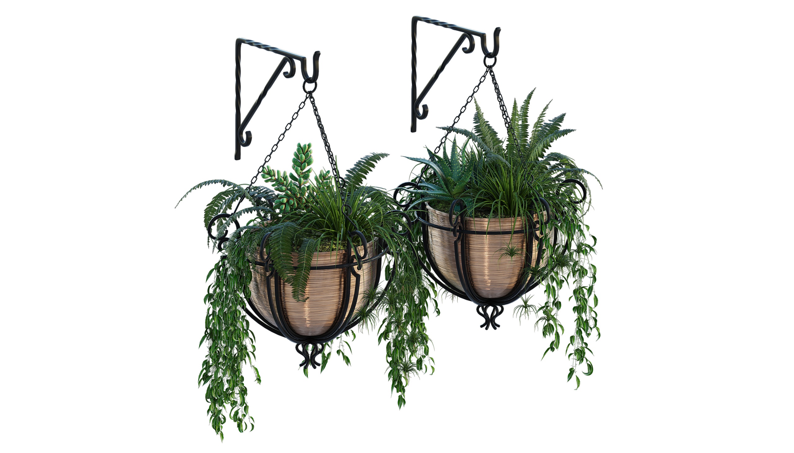 Media 1 for listing Outdoor hanging baskets