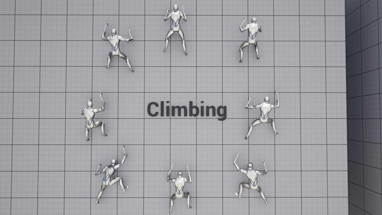 Media 1 for listing Survival Climbing Animations Pack